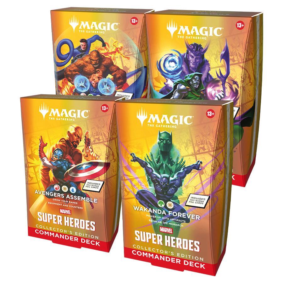Marvel Super Heroes Commander Deck Case (Collector's Edition), Commander: Marvel Super Heroes P675636