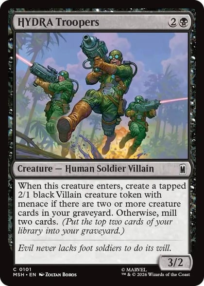 HYDRA Troopers, Marvel Super Heroes 101