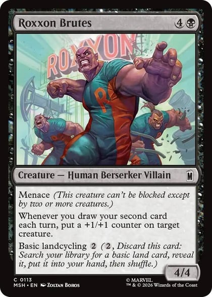 Roxxon Brutes, Marvel Super Heroes 113
