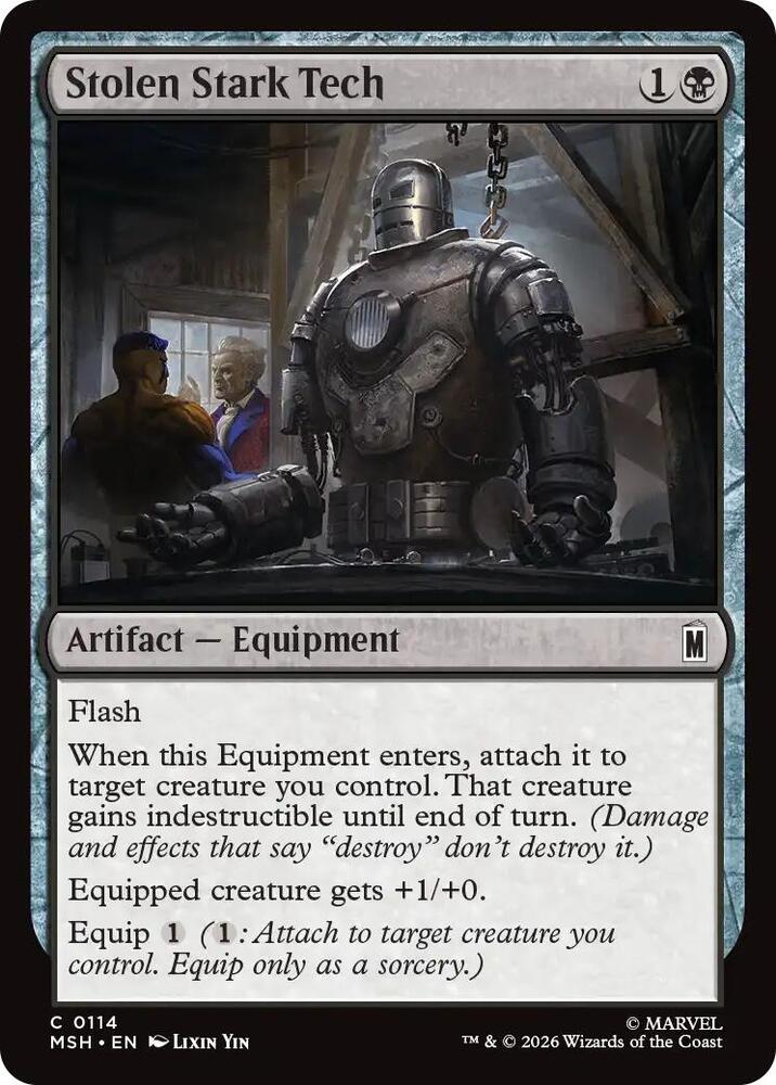 Stolen Stark Tech, Marvel Super Heroes 114
