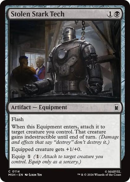 Stolen Stark Tech, Marvel Super Heroes 114