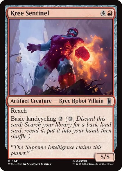 Kree Sentinel, Marvel Super Heroes 141