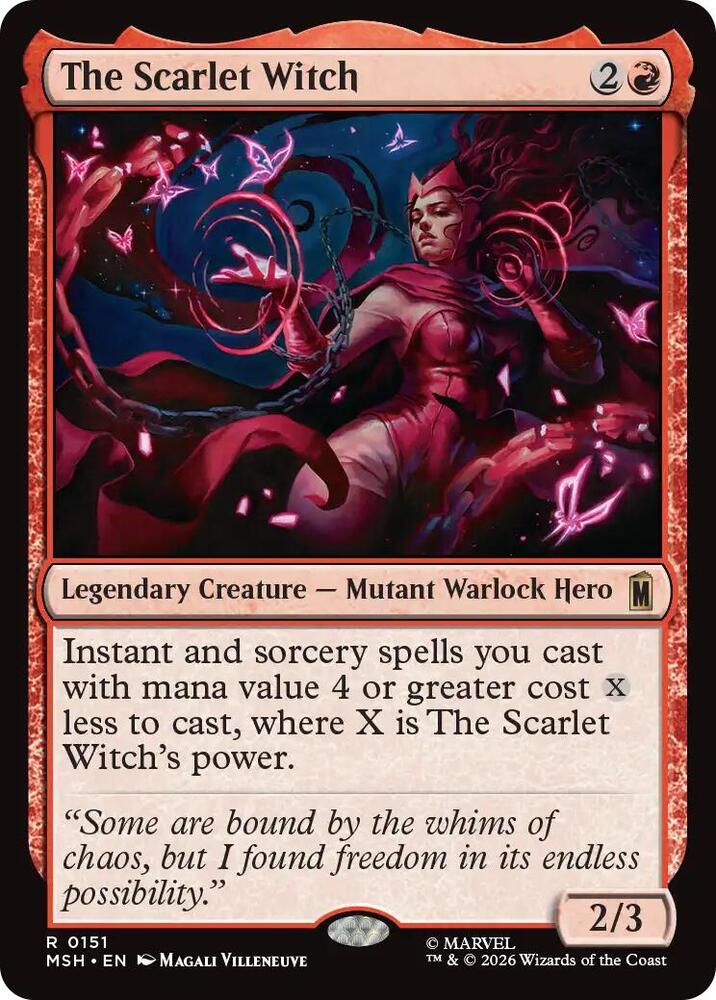 The Scarlet Witch, Marvel Super Heroes 151