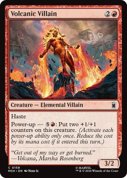 Volcanic Villain, Marvel Super Heroes 159