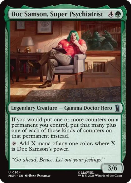 Doc Samson, Super Psychiatrist, Marvel Super Heroes 164
