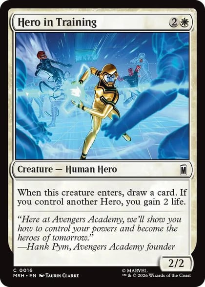 Hero in Training, Marvel Super Heroes 16