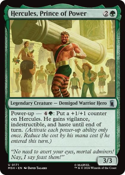 Hercules, Prince of Power, Marvel Super Heroes 171