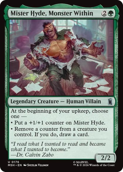 Mister Hyde, Monster Within, Marvel Super Heroes 176