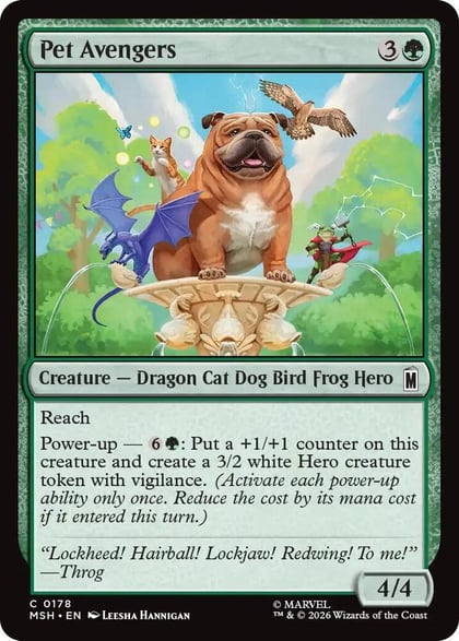 Pet Avengers, Marvel Super Heroes 178