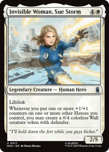Invisible Woman, Sue Storm, Marvel Super Heroes 17