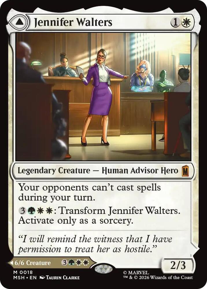 Jennifer Walters, Marvel Super Heroes 18