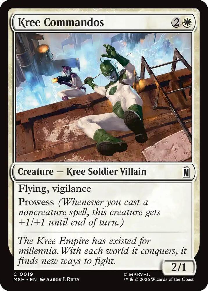 Kree Commandos, Marvel Super Heroes 19
