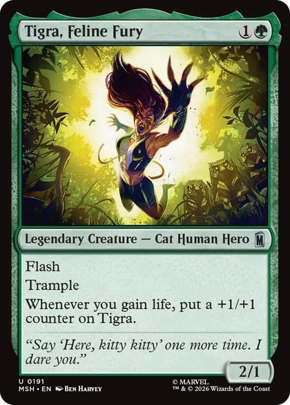 Tigra, Feline Fury, Marvel Super Heroes 191
