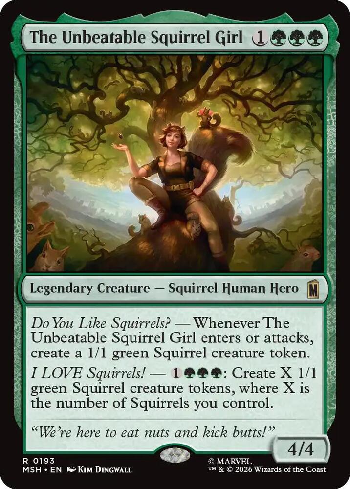 The Unbeatable Squirrel Girl, Marvel Super Heroes 193