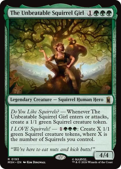 The Unbeatable Squirrel Girl, Marvel Super Heroes 193