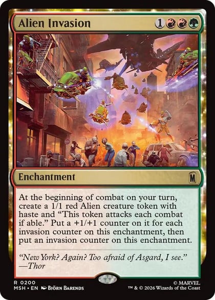 Alien Invasion, Marvel Super Heroes 200