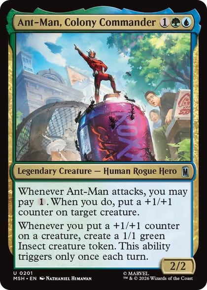 Ant-Man, Colony Commander, Marvel Super Heroes 201