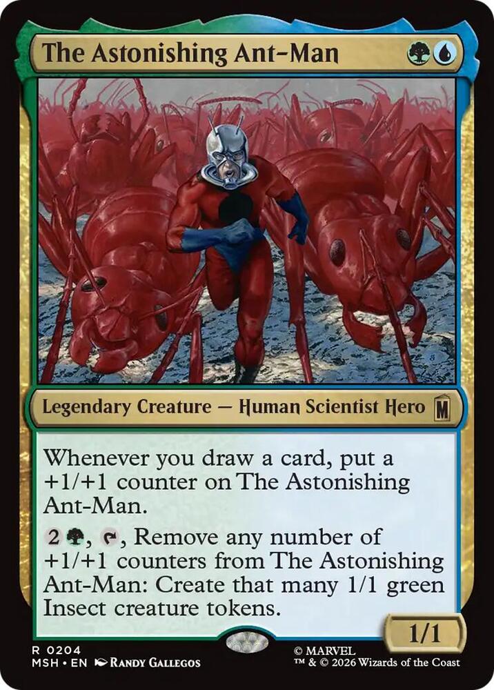 The Astonishing Ant-Man, Marvel Super Heroes 204