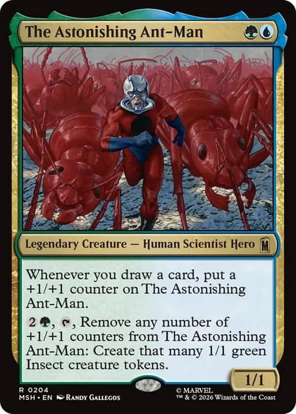 The Astonishing Ant-Man, Marvel Super Heroes 204