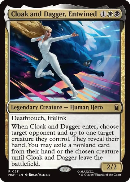 Cloak and Dagger, Entwined, Marvel Super Heroes 211