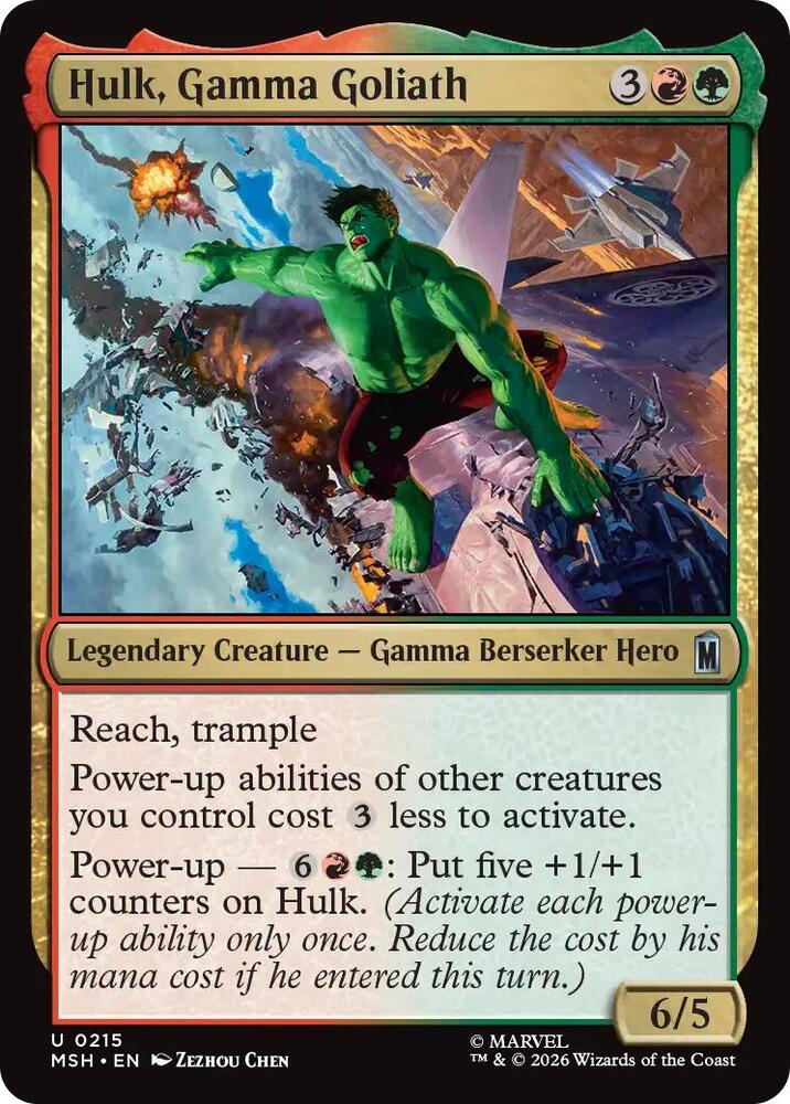 Hulk, Gamma Goliath, Marvel Super Heroes 215