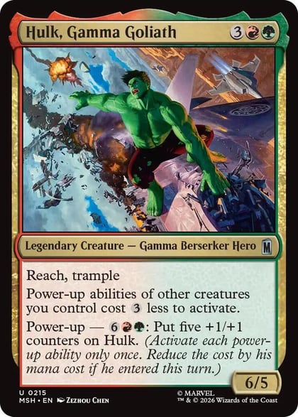 Hulk, Gamma Goliath, Marvel Super Heroes 215