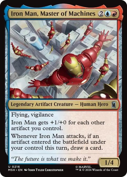 Iron Man, Master of Machines, Marvel Super Heroes 216