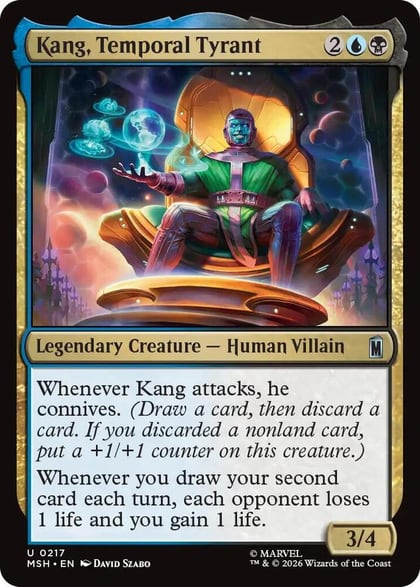Kang, Temporal Tyrant, Marvel Super Heroes 217