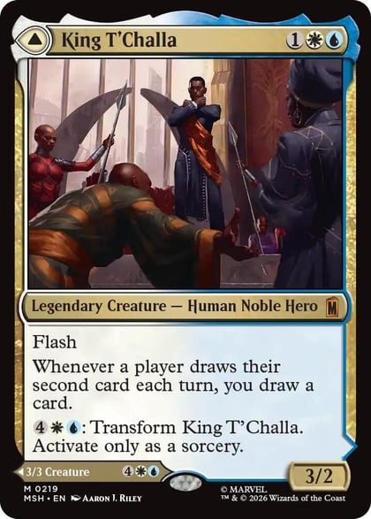 King T'Challa, Marvel Super Heroes 219