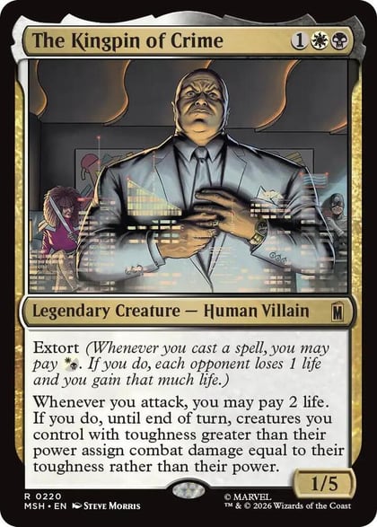 The Kingpin of Crime, Marvel Super Heroes 220