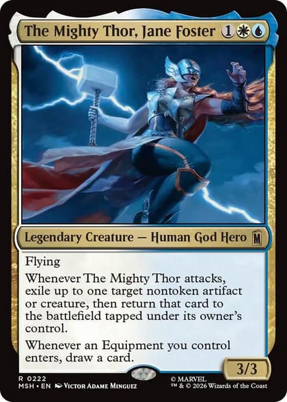 The Mighty Thor, Jane Foster, Marvel Super Heroes 222