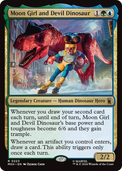 Moon Girl and Devil Dinosaur, Marvel Super Heroes 223
