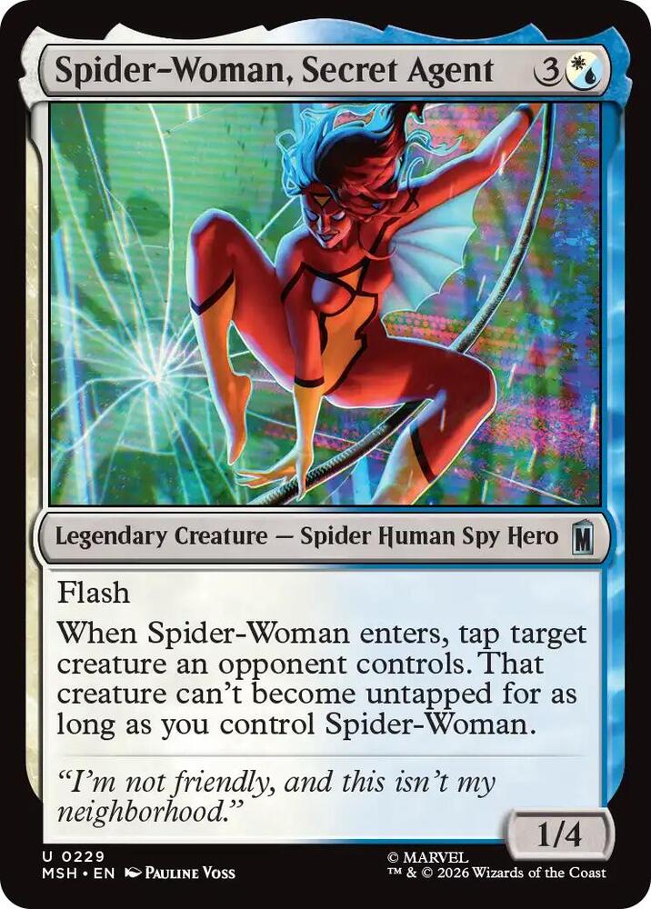 Spider-Woman, Secret Agent, Marvel Super Heroes 229
