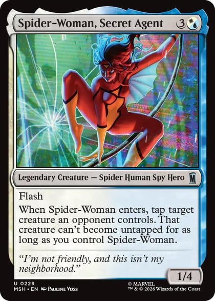 Spider-Woman, Secret Agent, Marvel Super Heroes 229