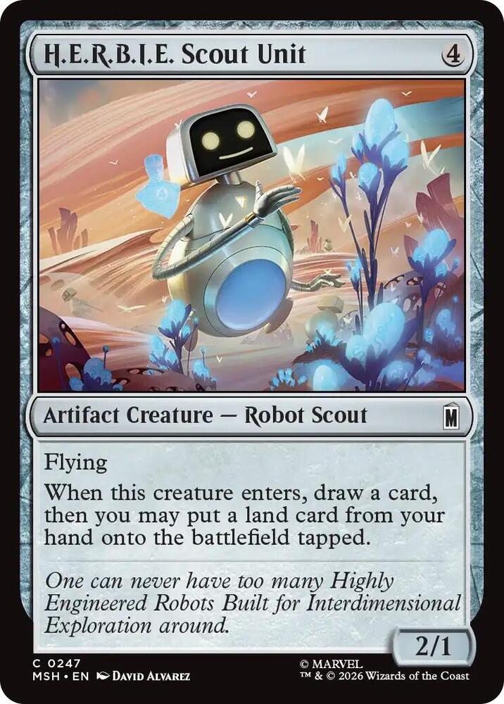 H.E.R.B.I.E. Scout Unit, Marvel Super Heroes 247