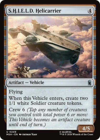 S.H.I.E.L.D. Helicarrier, Marvel Super Heroes 249
