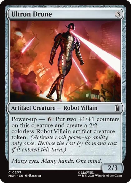 Ultron Drone, Marvel Super Heroes 253