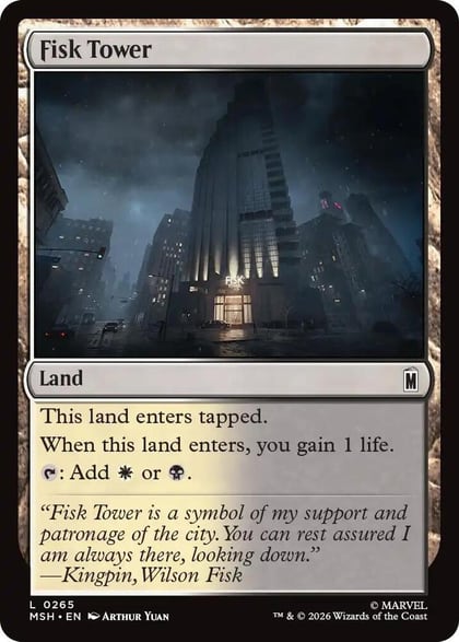 Fisk Tower, Marvel Super Heroes 265