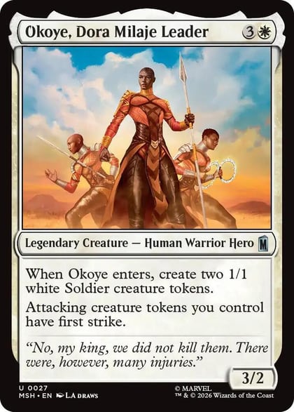 Okoye, Dora Milaje Leader, Marvel Super Heroes 27