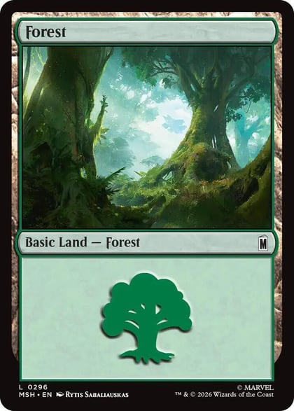 Forest (0296), Marvel Super Heroes 296