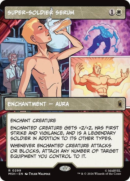 Super-Soldier Serum (Borderless), Marvel Super Heroes 299