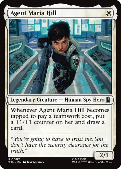 Agent Maria Hill, Marvel Super Heroes 2