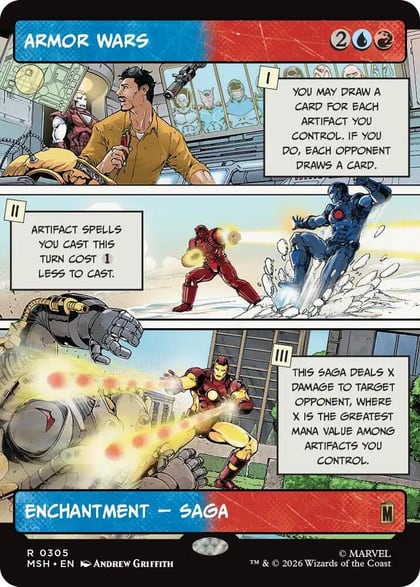 Armor Wars (Borderless), Marvel Super Heroes 305