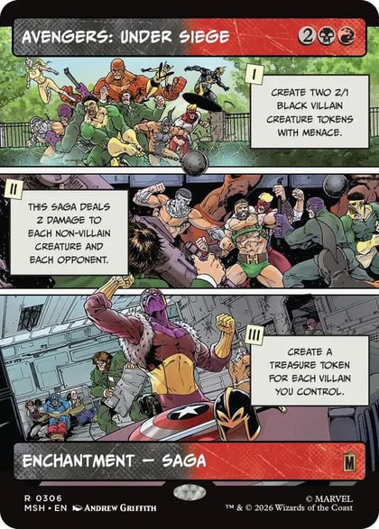Avengers: Under Siege (Borderless), Marvel Super Heroes 306