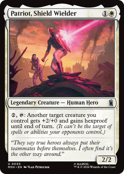 Patriot, Shield Wielder, Marvel Super Heroes 30