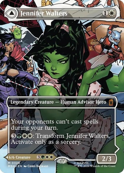 Jennifer Walters (Borderless) (0328), Marvel Super Heroes 328