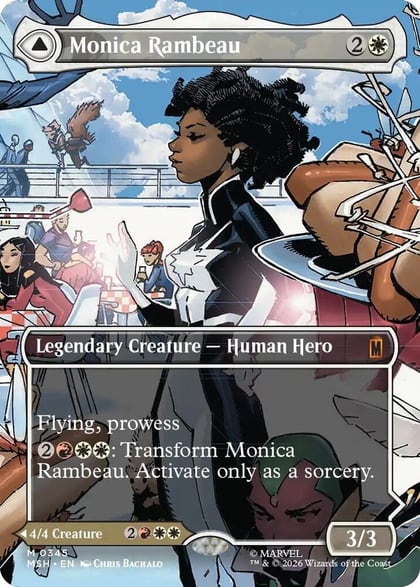 Monica Rambeau (Borderless) (0345), Marvel Super Heroes 345