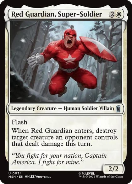 Red Guardian, Super-Soldier, Marvel Super Heroes 34