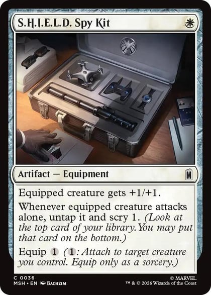 S.H.I.E.L.D. Spy Kit, Marvel Super Heroes 36