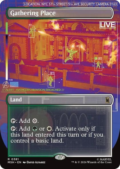 Gathering Place (Borderless), Marvel Super Heroes 381